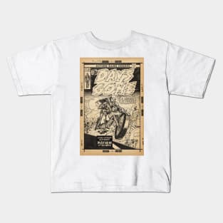 Mayhem at 180mph - Days Gone fan art comic cover line art Kids T-Shirt